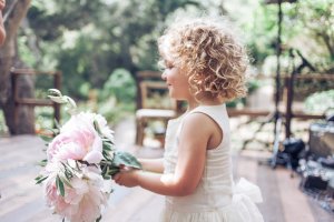 Ann Johnson Events Santa Barbara Wedding Flower Girl