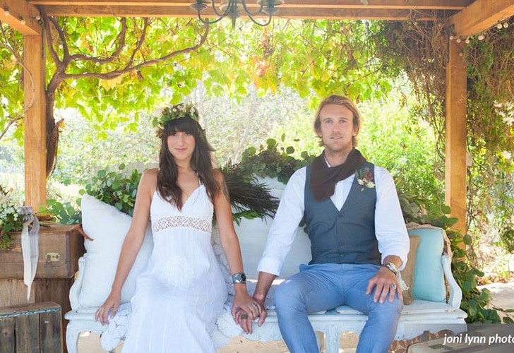 Sutainably Boho Styled Santa Barbara Wedding by Ann Johnson Events