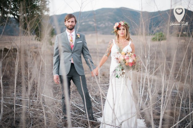 Ann Johnson Events Bohemian Santa Barbara Wedding